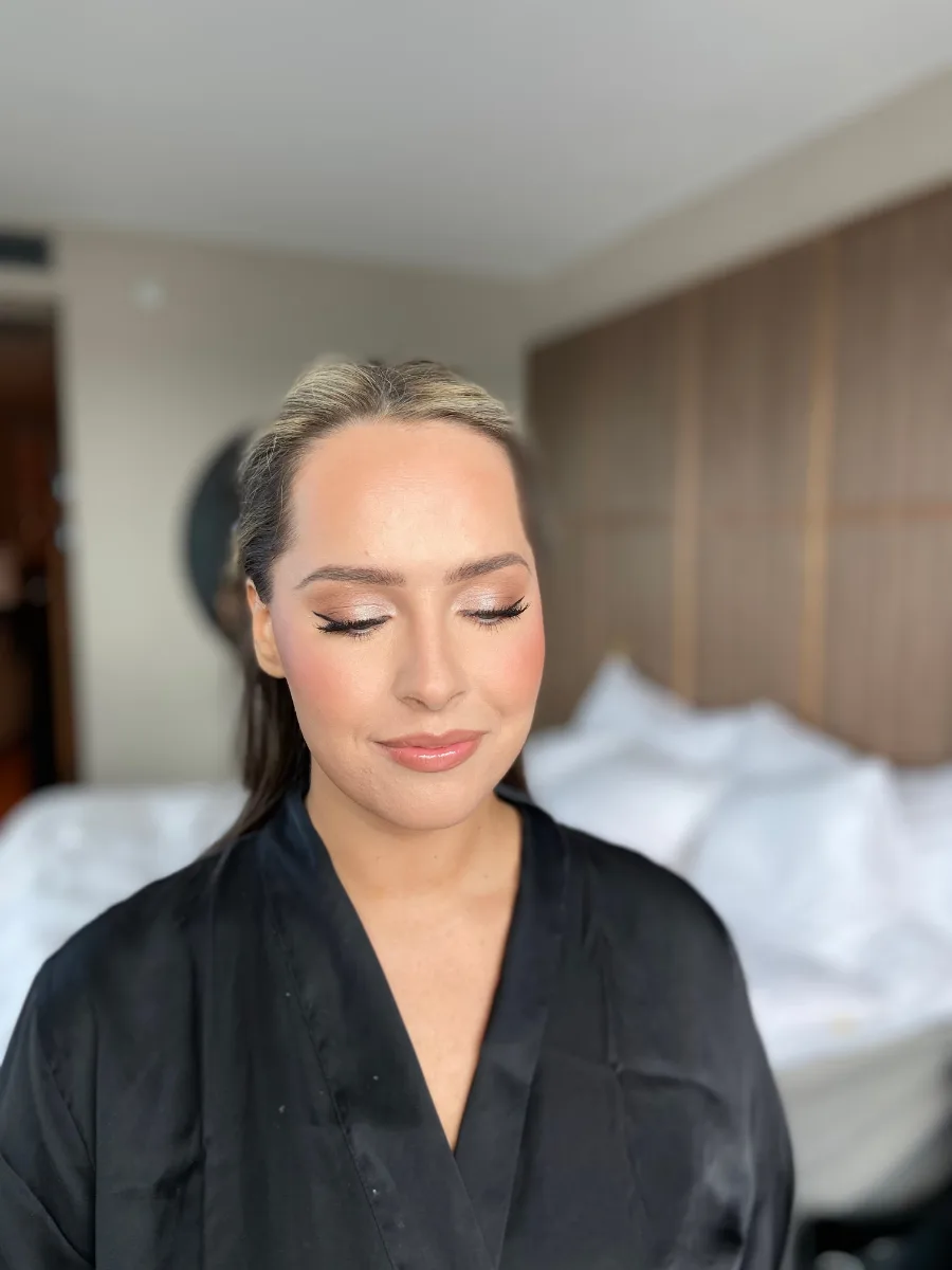 Bridal makeup and hair by Lovina Riahi