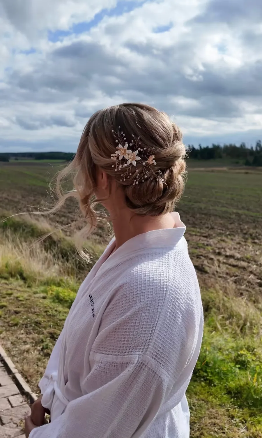 Bridal makeup and hair by Lovina Riahi