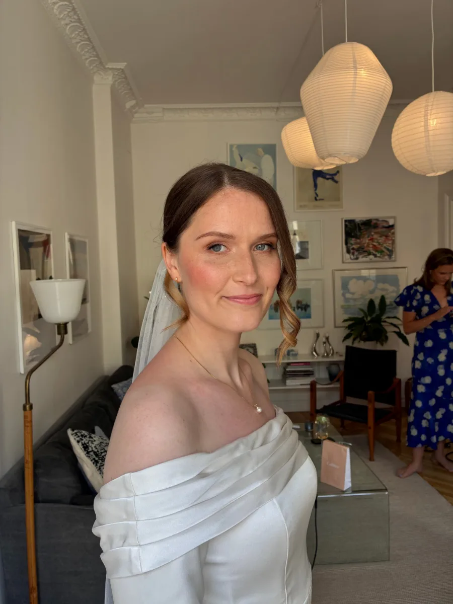 Bridal makeup and hair by Lovina Riahi