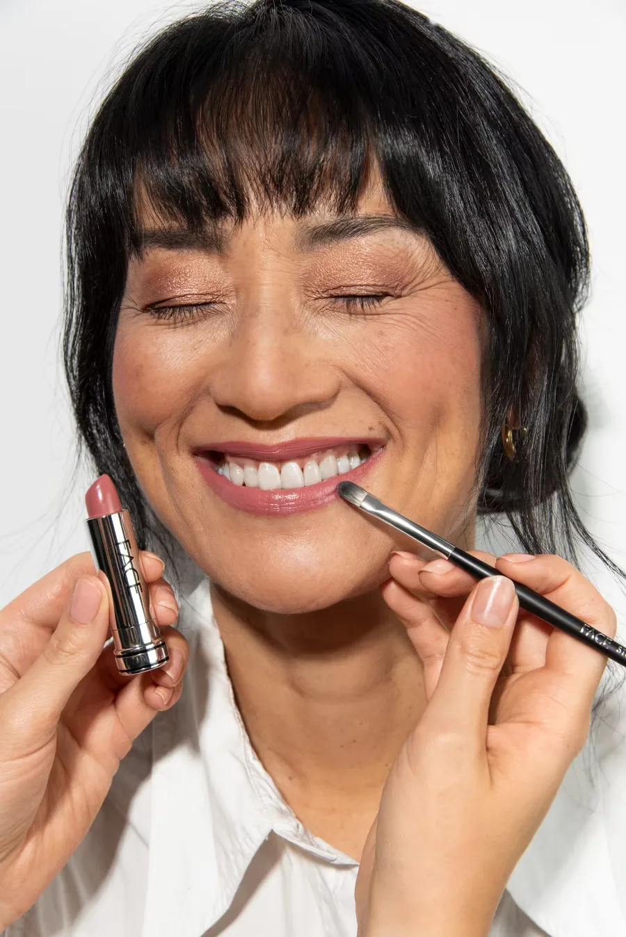 Editorial beauty makeup by Lovina Riahi
