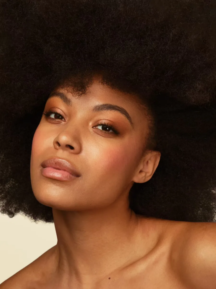 Editorial beauty makeup by Lovina Riahi